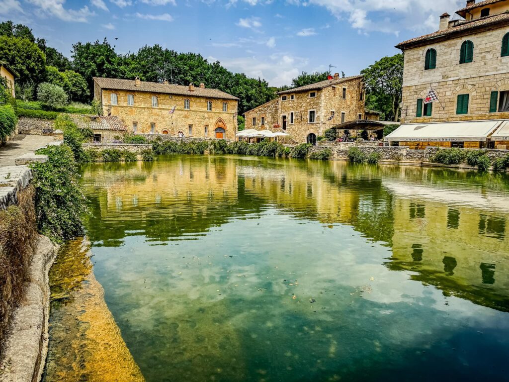 Bagno Vignoni Thermal Bath Tuscany Italy