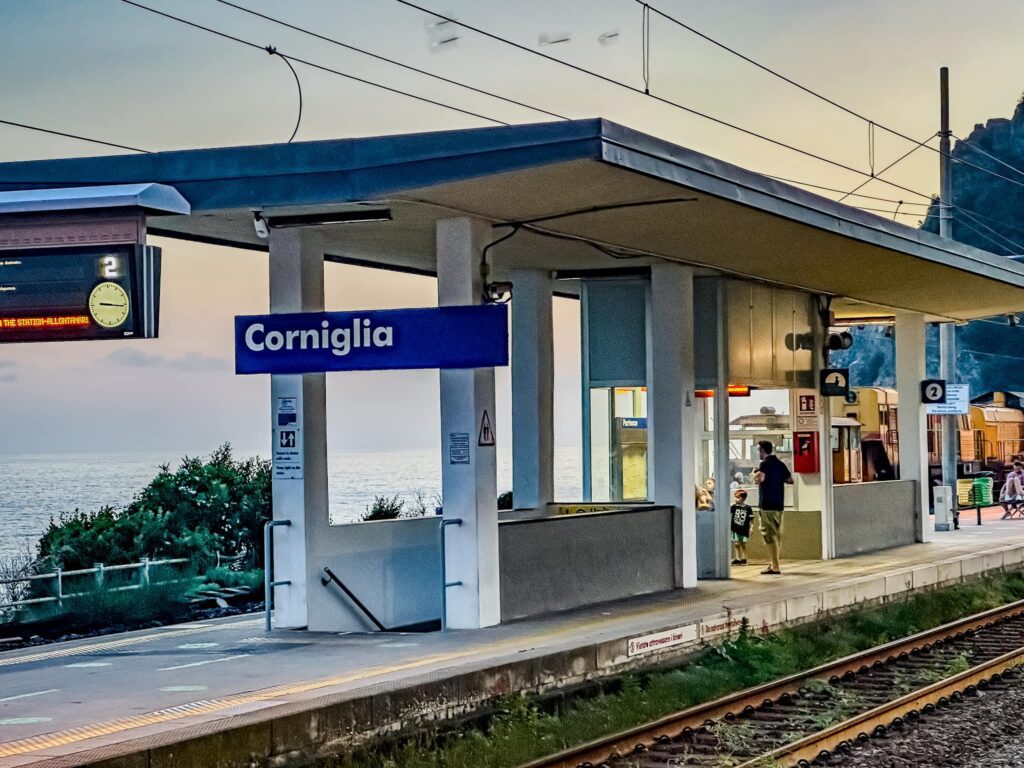 Corniglia train station cinque terre How to travel between the five villages of Cinque Terre by train