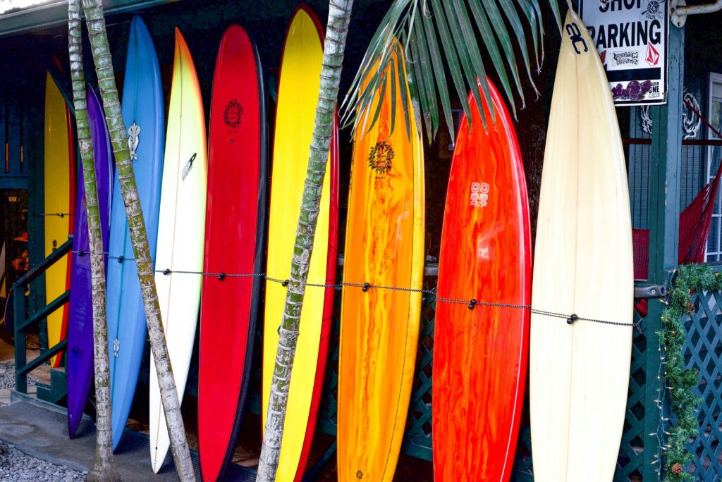 Surfing Santa Cruz