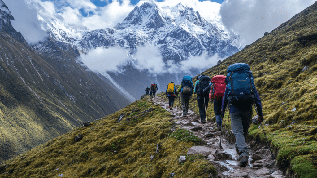 Trekking Salkantay hike machu Picchu