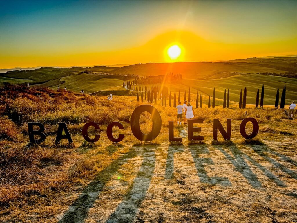 Tuscany Sunset itinerary