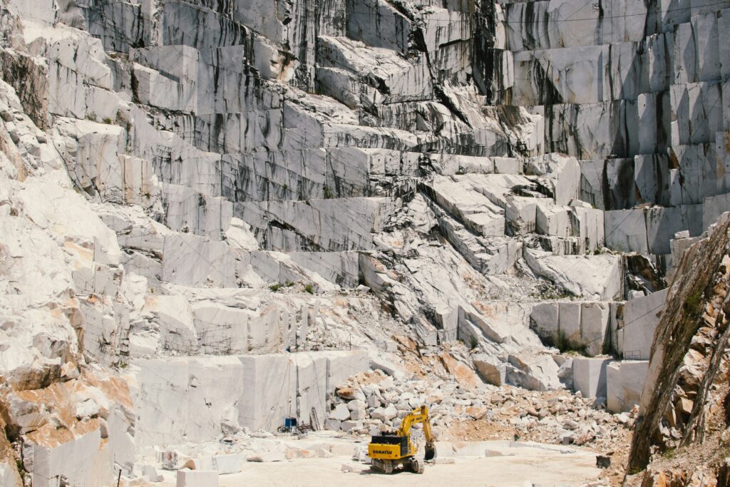 marble quarries