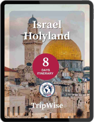 Old City of Jerusalem with Dome of the Rock, 8-day self-drive Holy Land itinerary