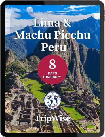 Machu Picchu ruins in the Andes, 8-day Peru itinerary with Lima and Cusco
